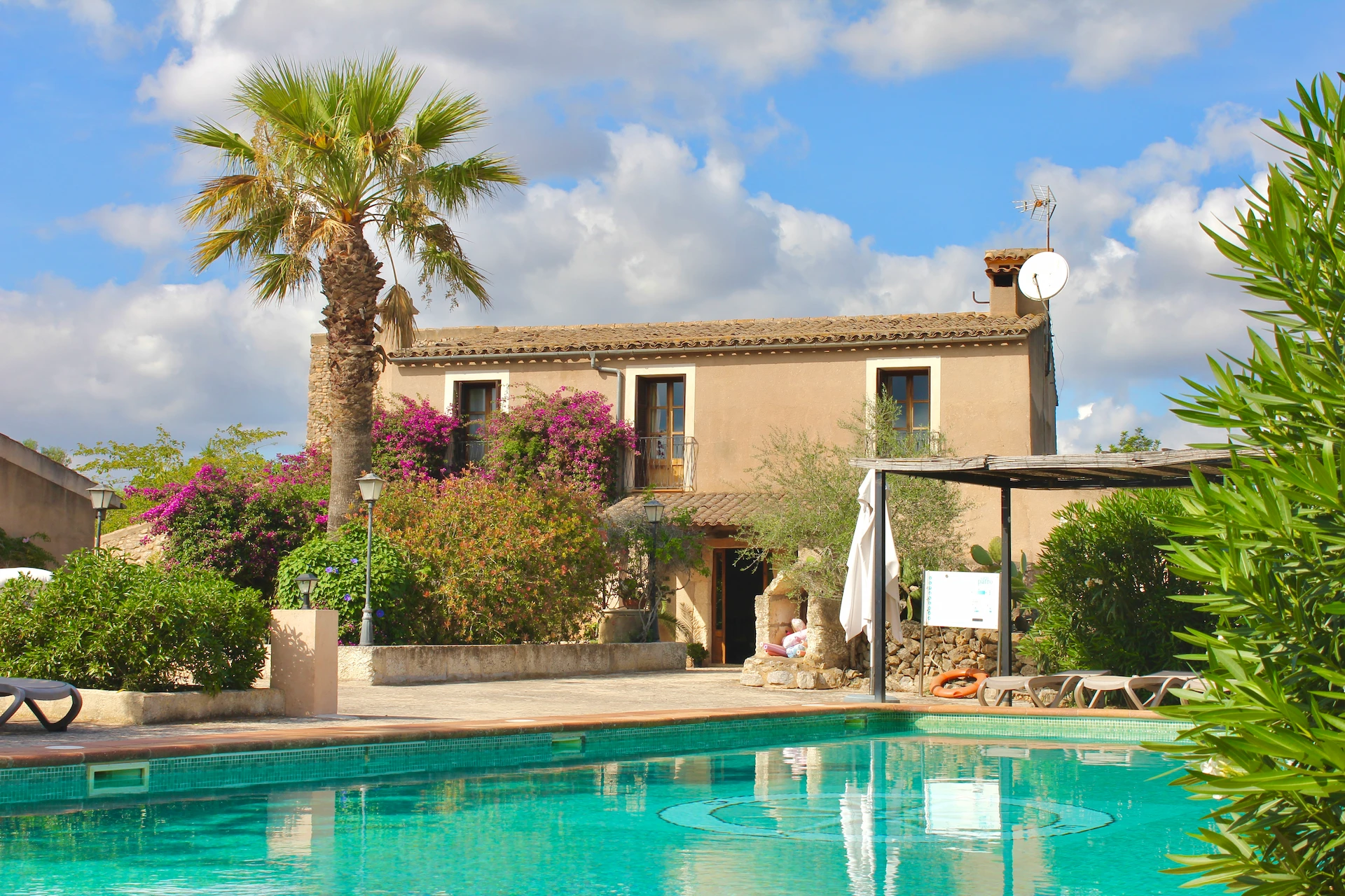 Villa Can Patró con piscina en Manacor